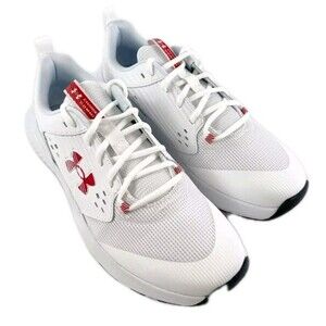 Under Armour Men's UA Charged Commit TR4 Training Shoes White /Red Various Sizes